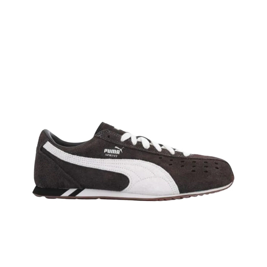 푸마 스프린트 헤어리 스웨이드 초콜릿 포레스트(Puma Sprint Hairy Suede Chocolate Forest) - 1