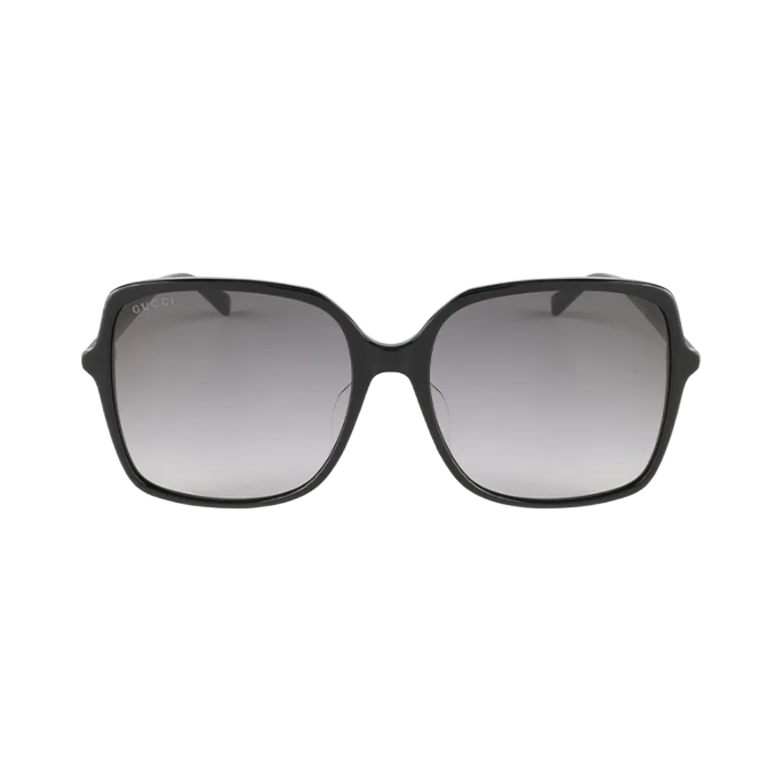 GG0544SA-001 Gucci Rectangular Square Sunglasses Black Grey