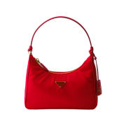 Prada Re-Edition 2005 Re-Nylon and Saffiano Mini Bag Red