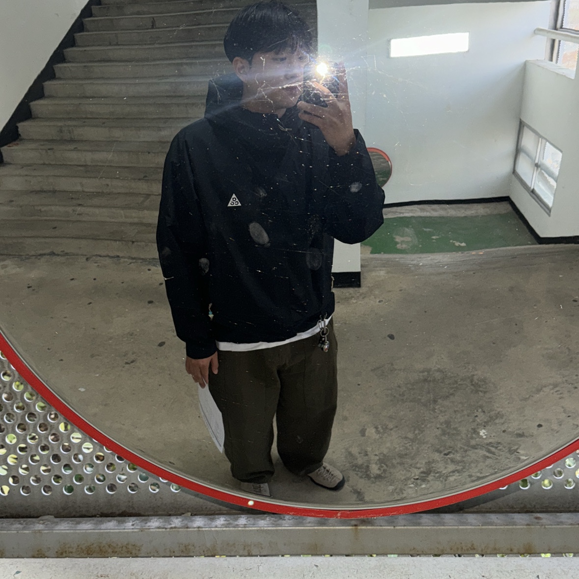 Nike ACG Storm-Fit ADV Cascade Rains Full Zip Jacket Black - Asia, Keen Jasper Suede Sneakers Silver Mink 착용 스타일