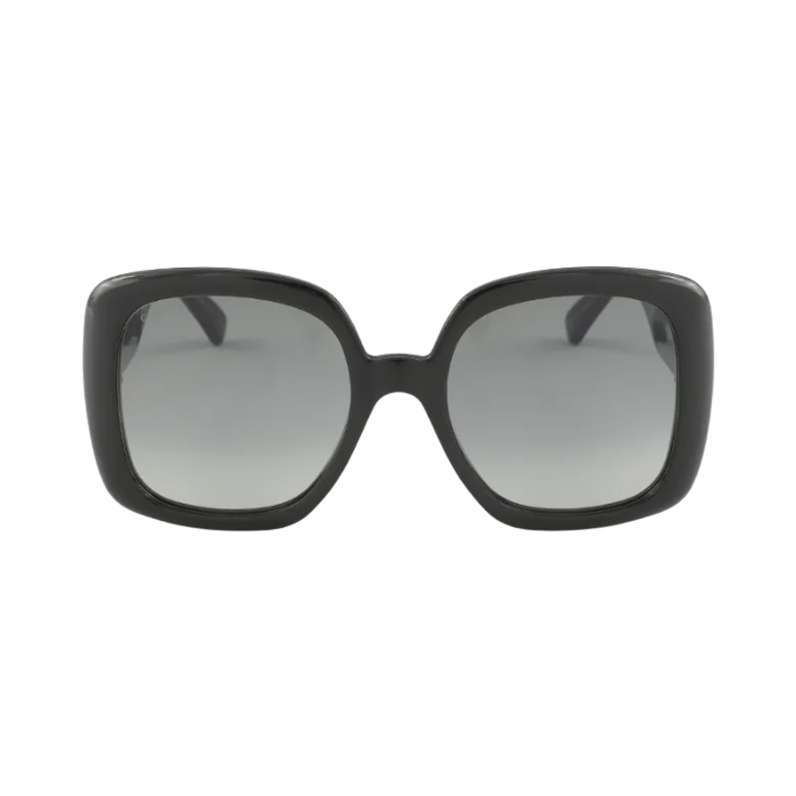 GG0713S-001 (W) Gucci Acetate Frame Sunglasses Black Grey