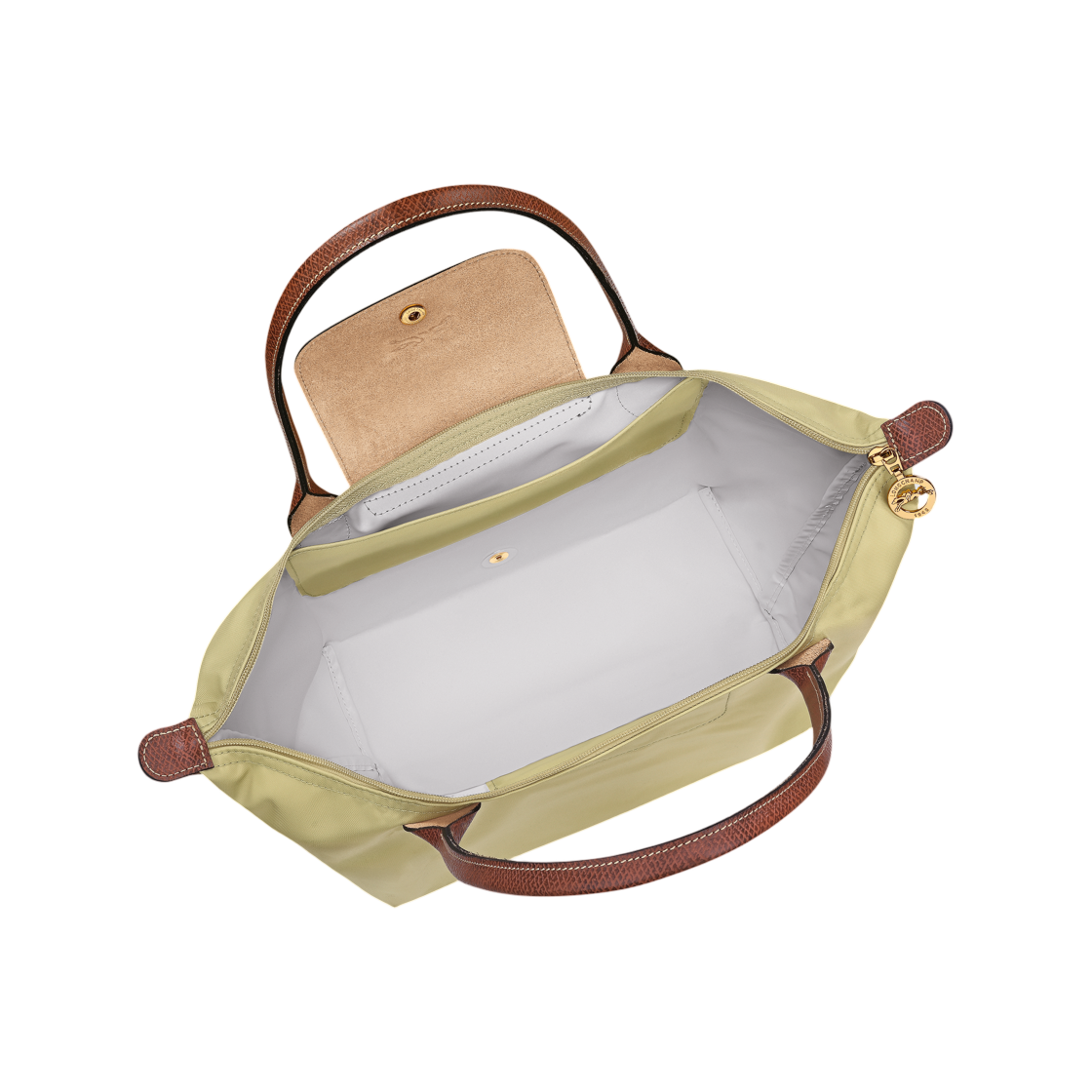 롱샴 르 플리아쥬 오리지널 토트백 M 피스타치오(Longchamp Le Pliage Original Tote Bag M Pistachio) - 3