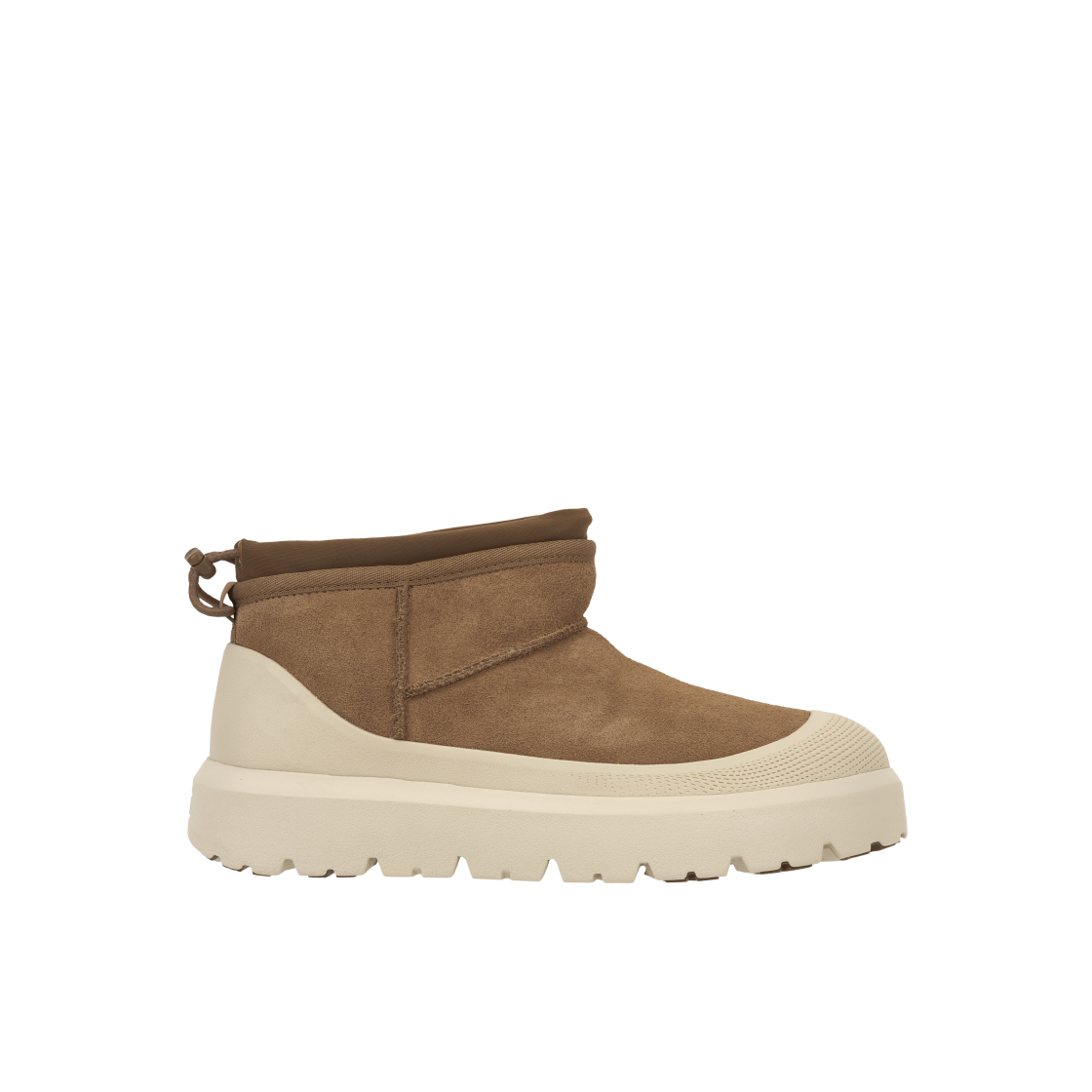 어그 클래식 울트라 미니 웨더 하이브리드 체스트넛 화이트캡