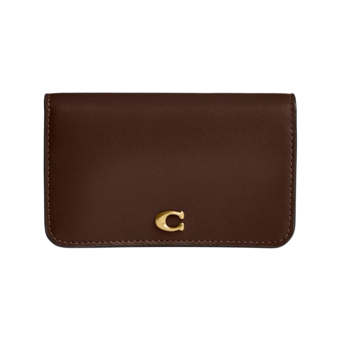 CR990-B4MPL Coach Essential Slim Card Case Maple