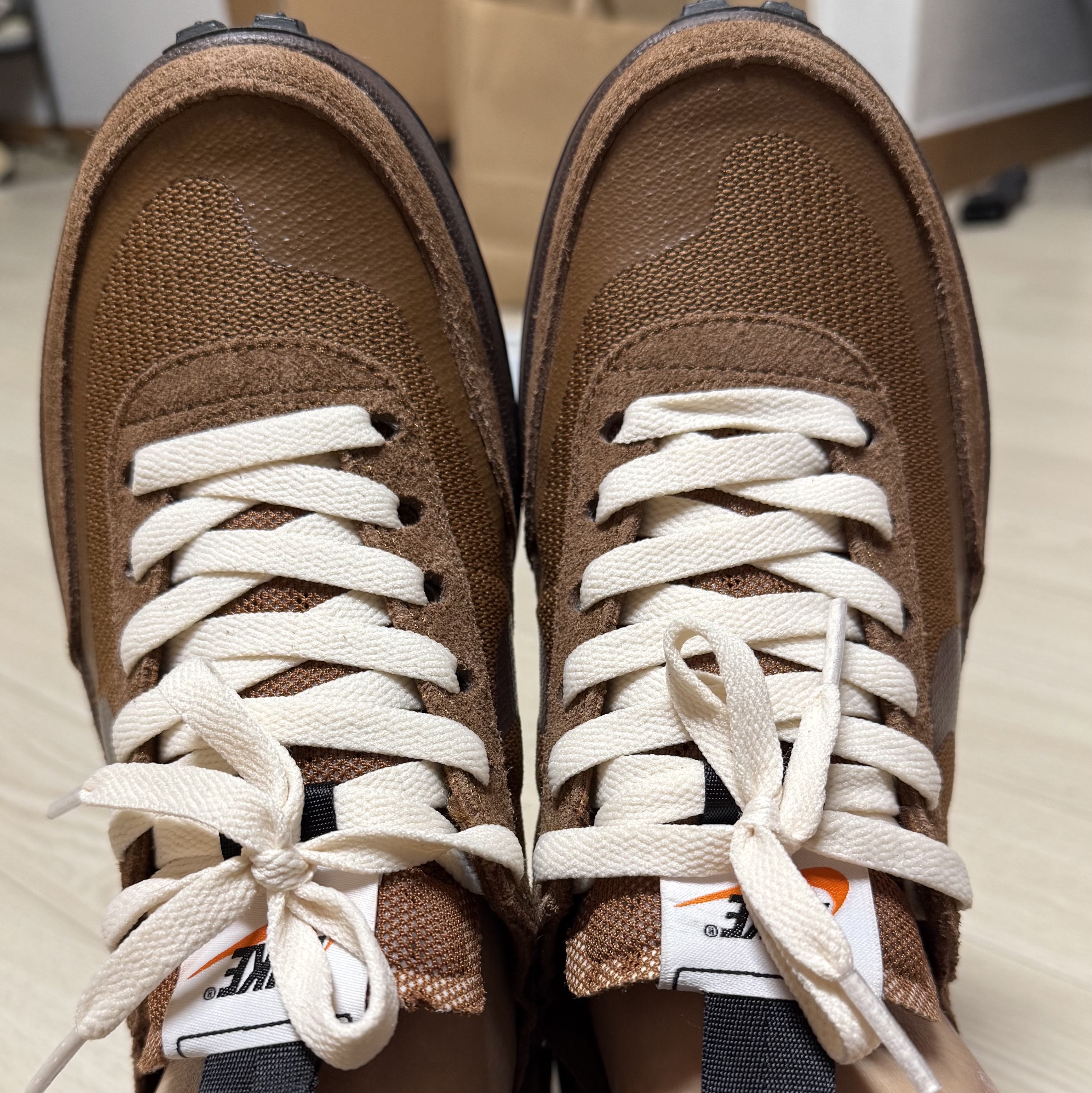 Nike x Tom Sachs General Purpose Shoe Brown 착용 스타일