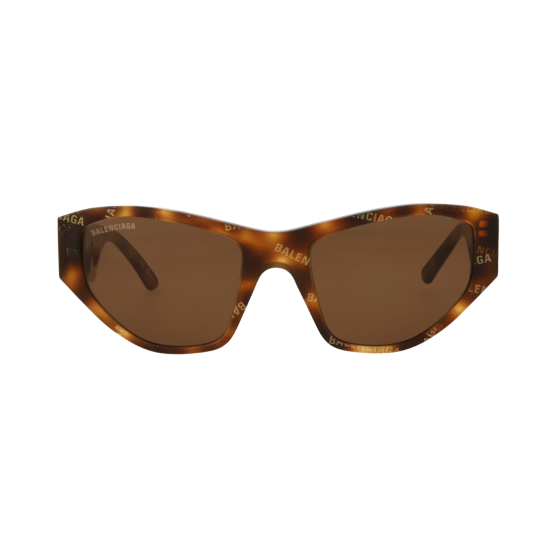 BB0097S003 (W) Balenciaga Cat Eye Sunglasses Havana Brown