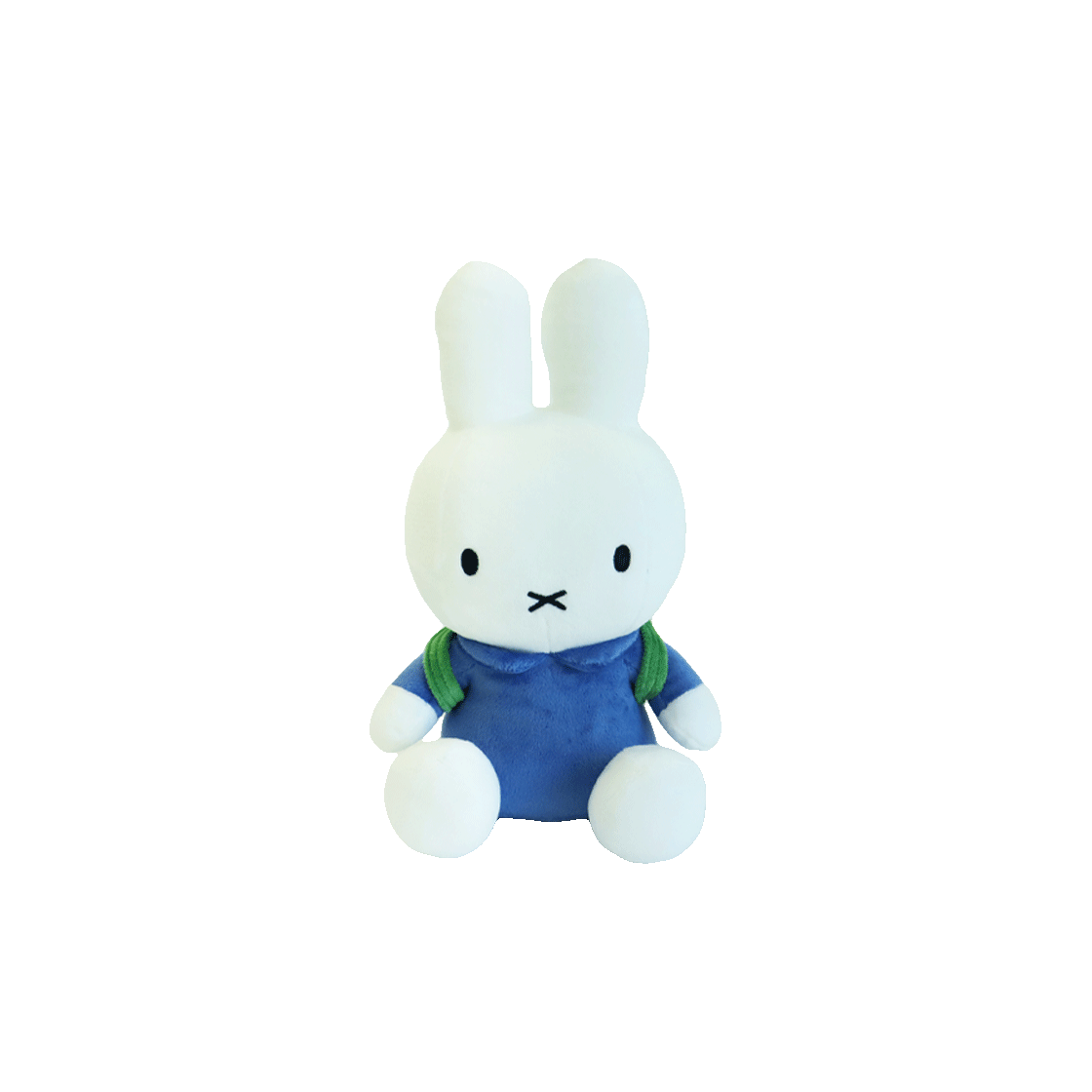매니어리틀 가방 맨 미피 인형 블루(Many a Little MIFFY plush toy with Backpack Blue)