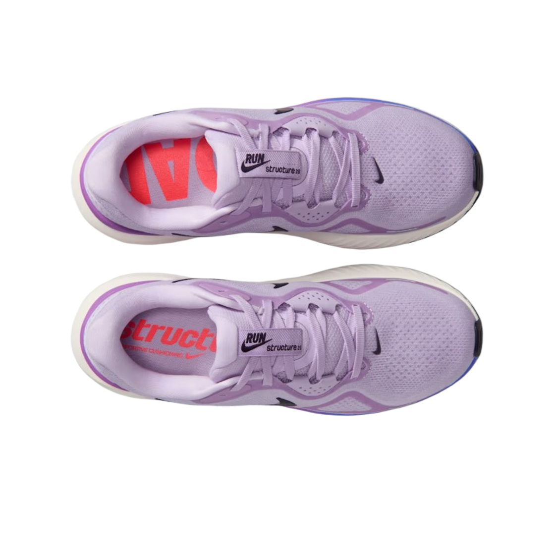 (W) 나이키 스트럭처 26 바이올렛 미스트 브라이트 바이올렛((W) Nike Structure 26 Violet Mist Bright Violet) - 2