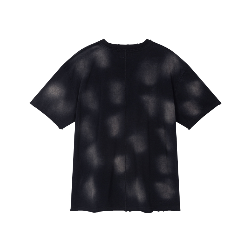 레어리티스 워시드 컷 티셔츠 워시드 블랙(Nine Rarities Washed Cut Tee Washed Black) - 2