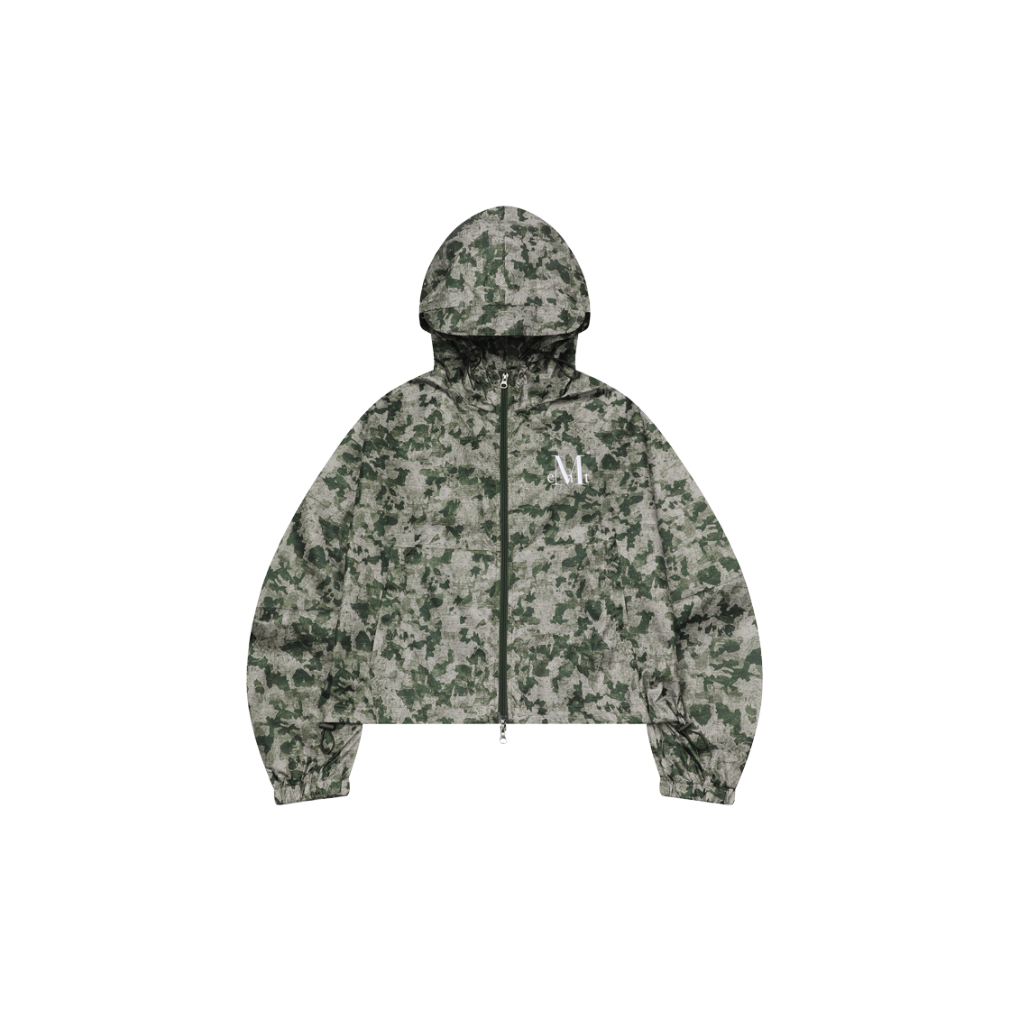 P0000BFV MUCENT Camora Real Tree Hood Windbreaker Khaki