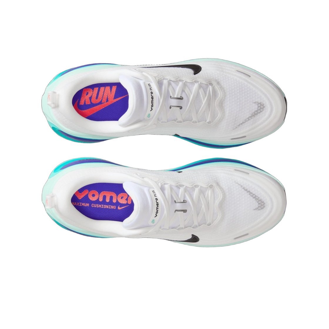 나이키 보메로 플러스 화이트 브라이트 콩코드(Nike Vomero Plus White Bright Concord) - 2