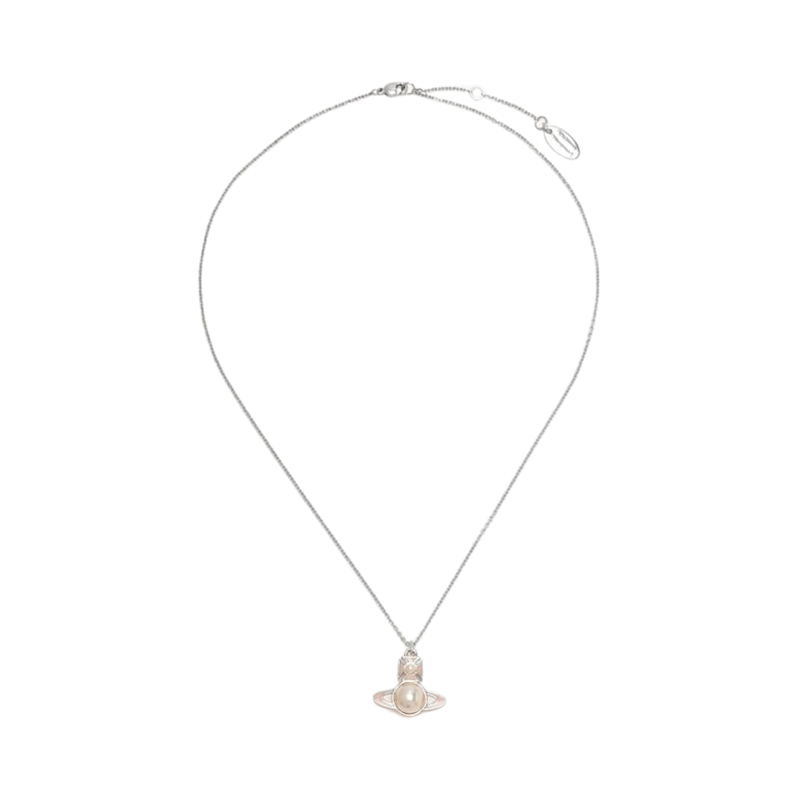 (W) 비비안 웨스트우드 틸리아 펜던트 네클리스 플래티넘 피치 에나멜((W) Vivienne Westwood Tillya Pendant Necklace Platinum Peach Enamel) - 2