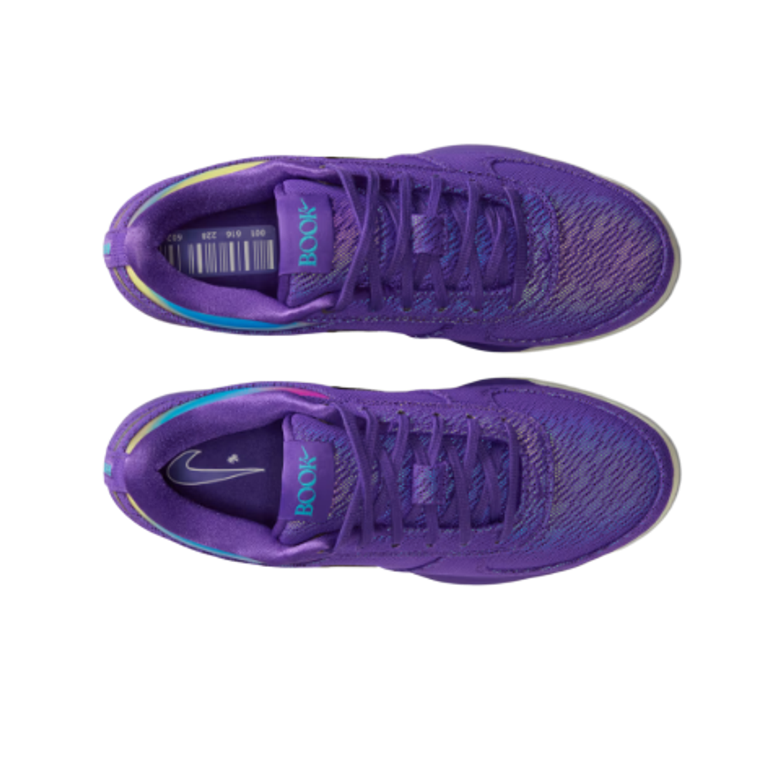 나이키 북 1 데저트 오로라 와일드 그레이프 미디움 애쉬(Nike Book 1 Desert Aurora Wild Grape Medium Ash) - 2