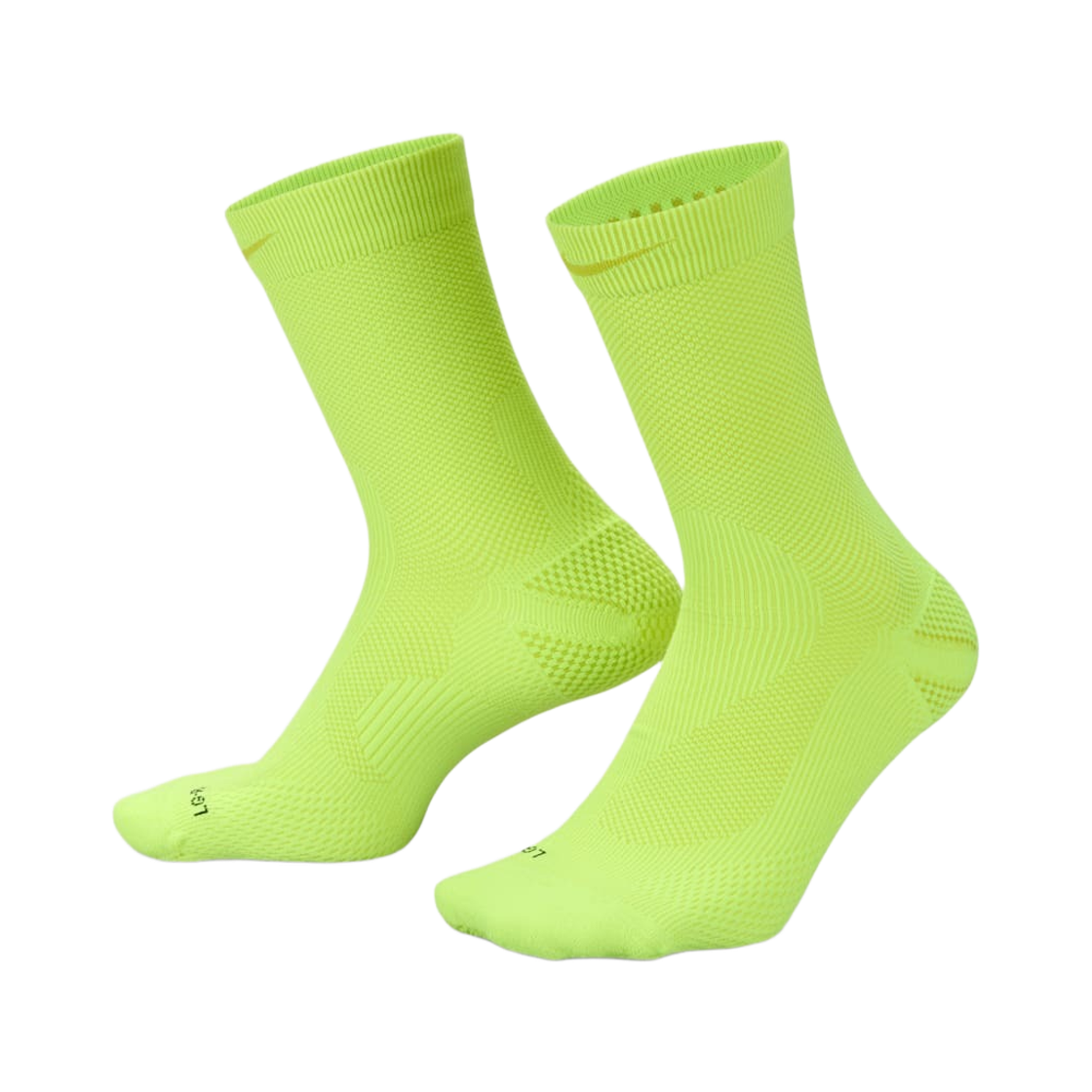 HV6919-702 Nike Running Lightweight Crew Socks Volt Bright Cactus (Korean Ver.)