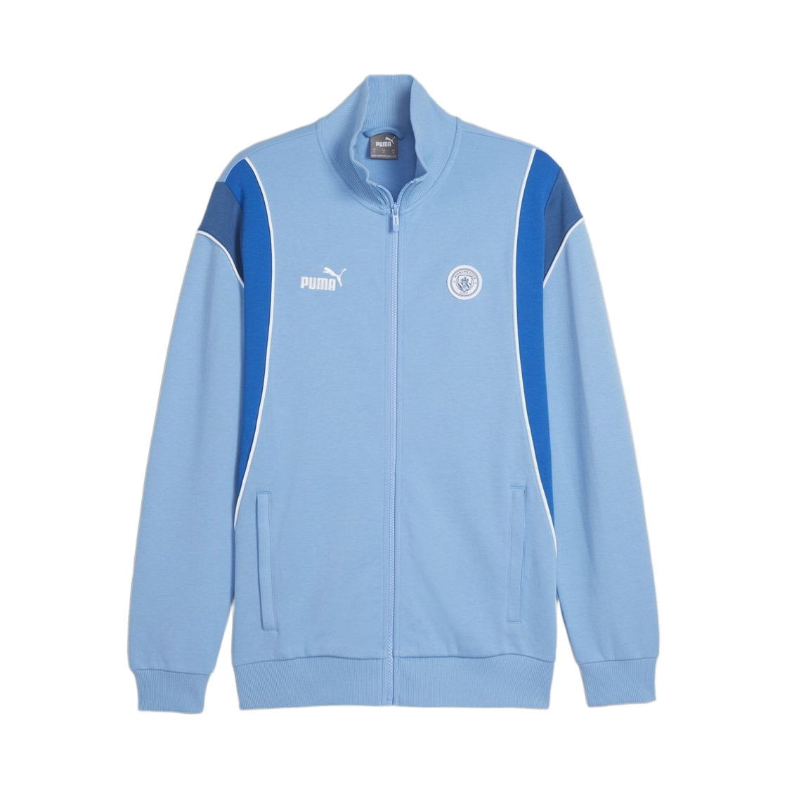 774391-15 Puma Manchester City FC FTBL Archive Track Jacket Blue