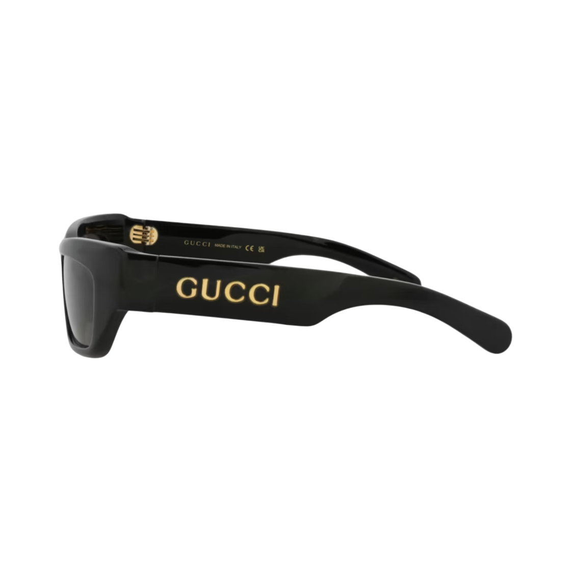 구찌 캣 아이 프레임 리사이클 아세테이트 선글라스 블랙 그레이(Gucci Cat Eye Frame Recycled Acetate Sunglasses Black Grey) - 2