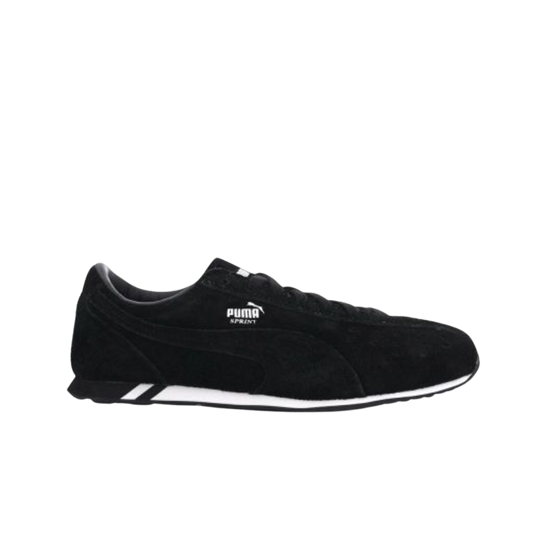 406113-02 Puma Sprint Hairy Suede Black Forest