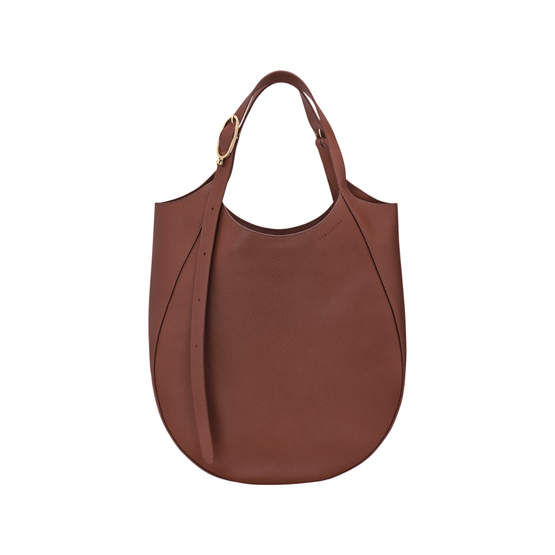 10331021M02 Longchamp Le Foulonne XL Tote Bag Coffee