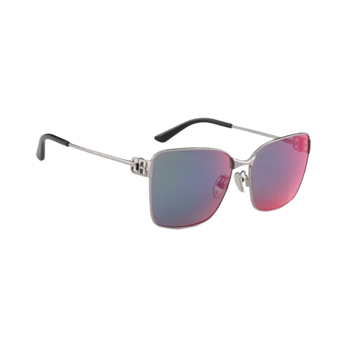 (W) 발렌시아가 렉탱귤러 스퀘어 선글라스 바이올렛((W) Balenciaga Rectangular Square Sunglasses Violet) - 3