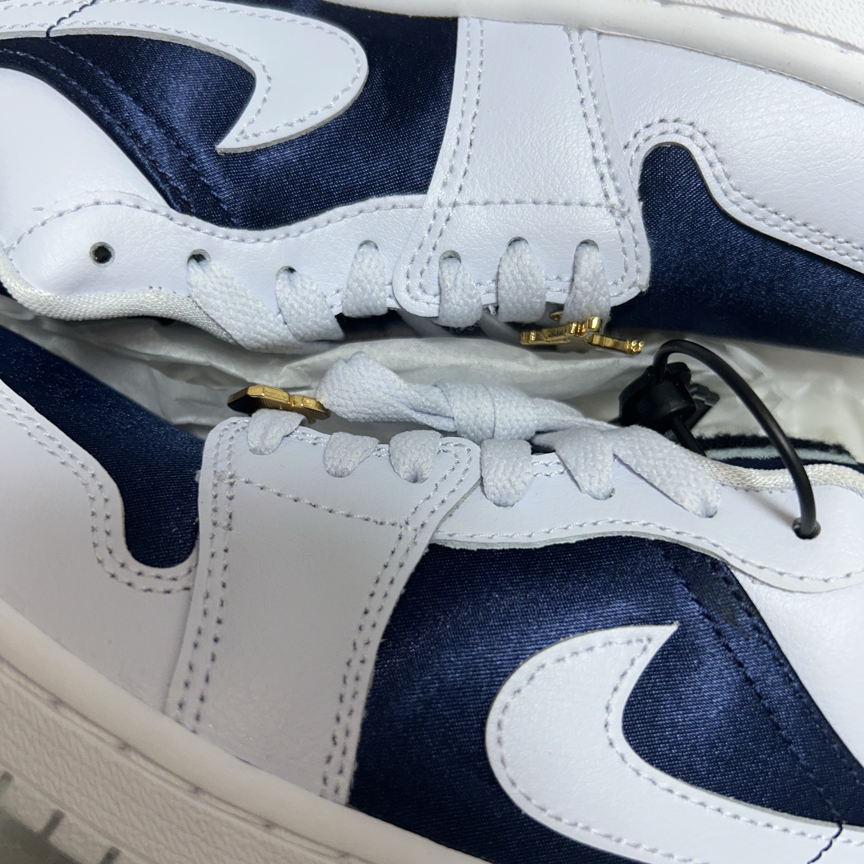 (W) Jordan 1 Low SE Football Grey White 착용 스타일
