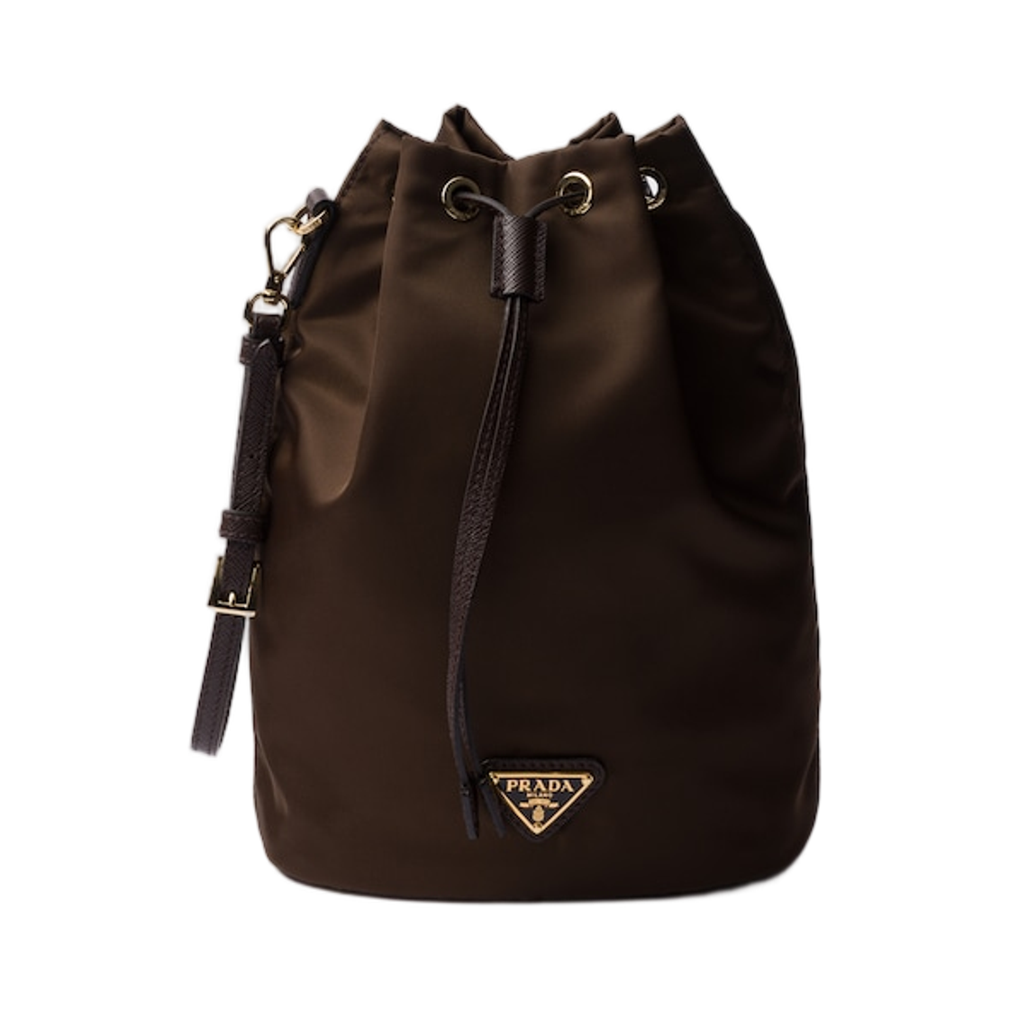 프라다 리나일론 파우치 번트 브라운(Prada Re-Nylon Pouch Burnt Brown) - 1