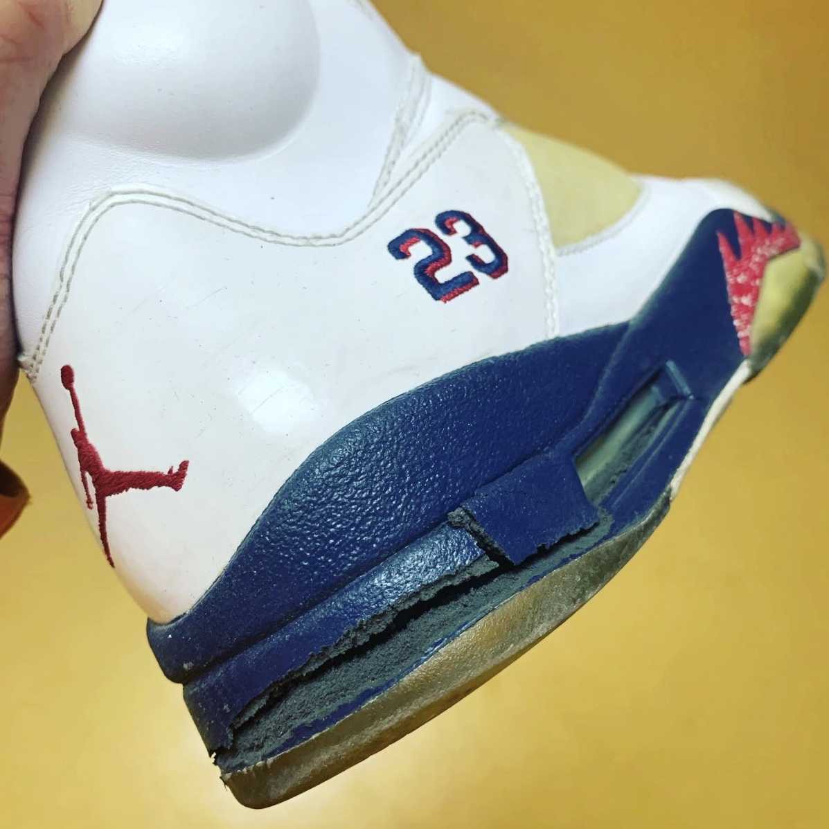 Jordan 5 Retro Olympic 착용 스타일