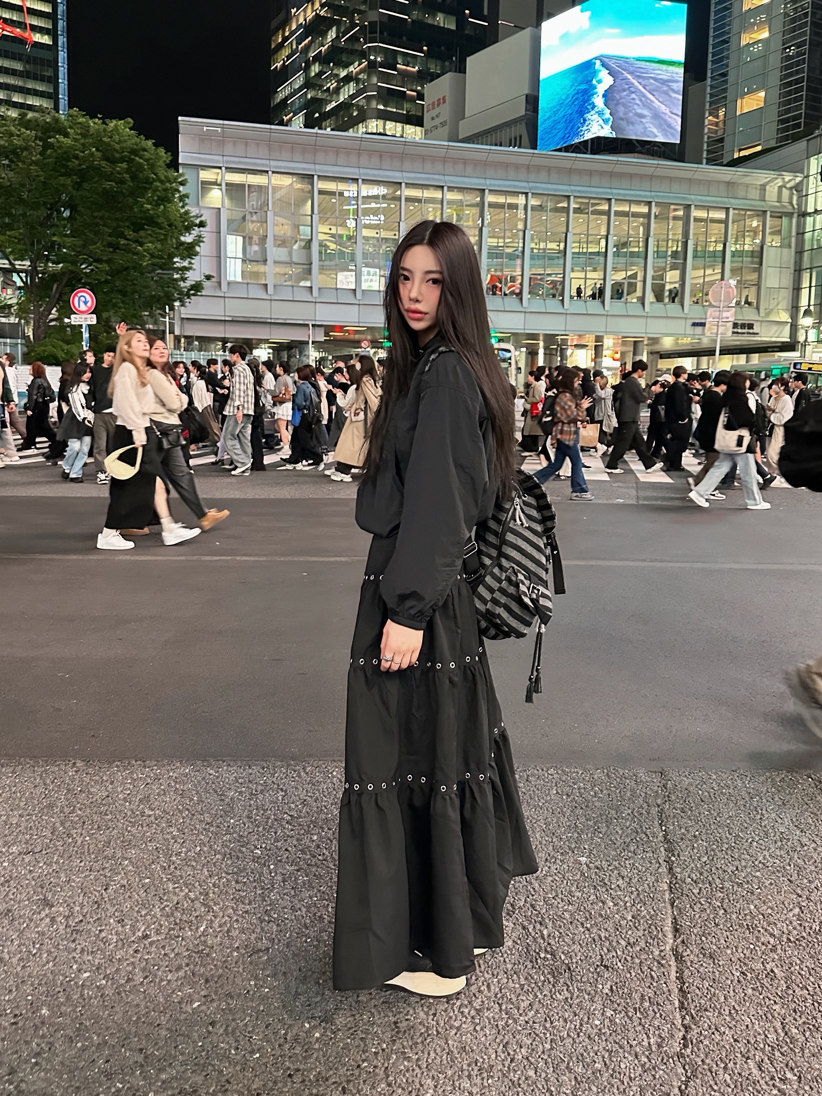 Converse x Drkshdw Turbowpn Black Cream, Pahisum Wool Stripe Backpack Black 착용 스타일