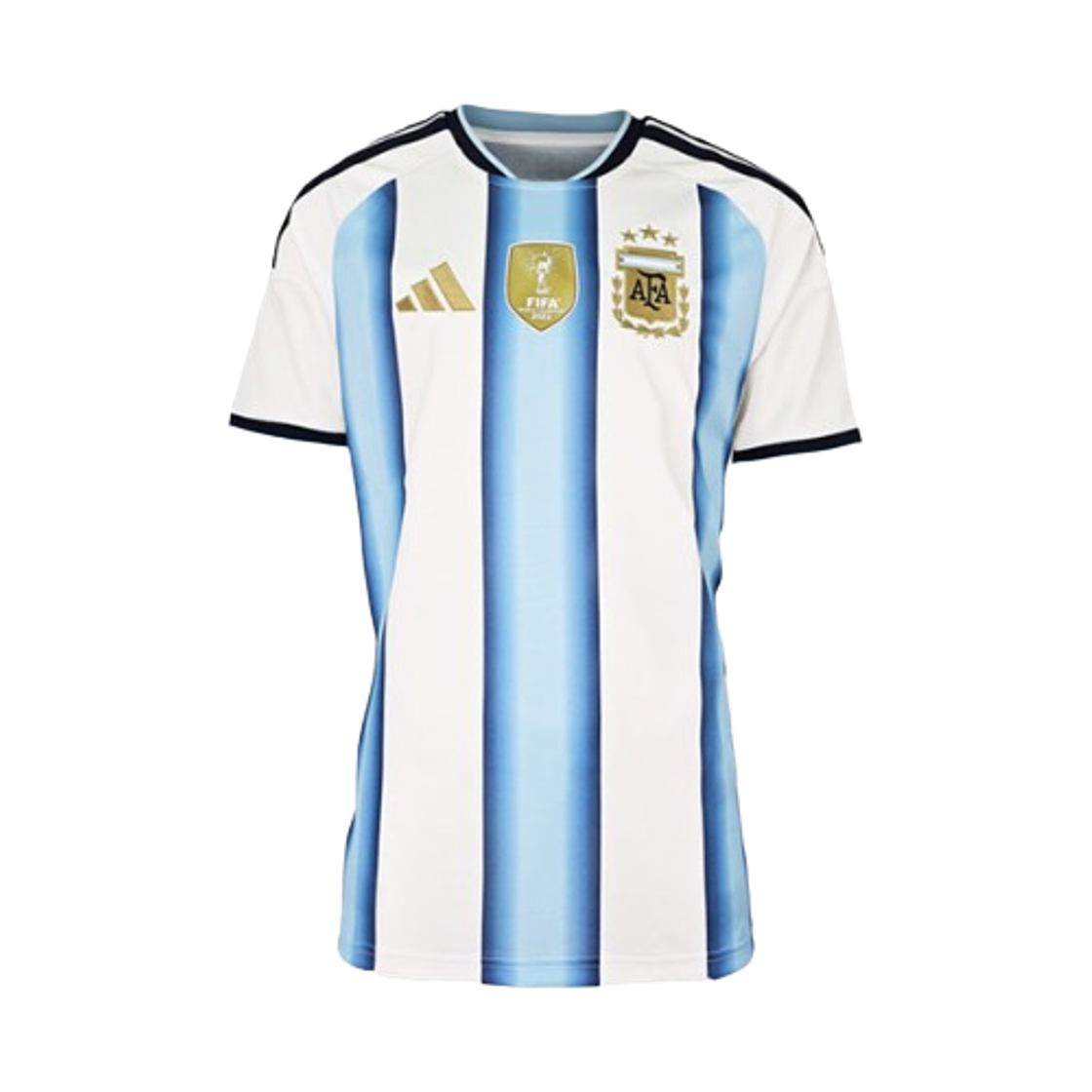 (키즈) 아디다스 아르헨티나 26 홈 저지 화이트 아이시 블루 - KR 사이즈 (논 마킹 버전)((Kids) Adidas Argentina 26 Home Jersey White Icey Blue - KR Sizing (Non Marking Ver.)) - 1