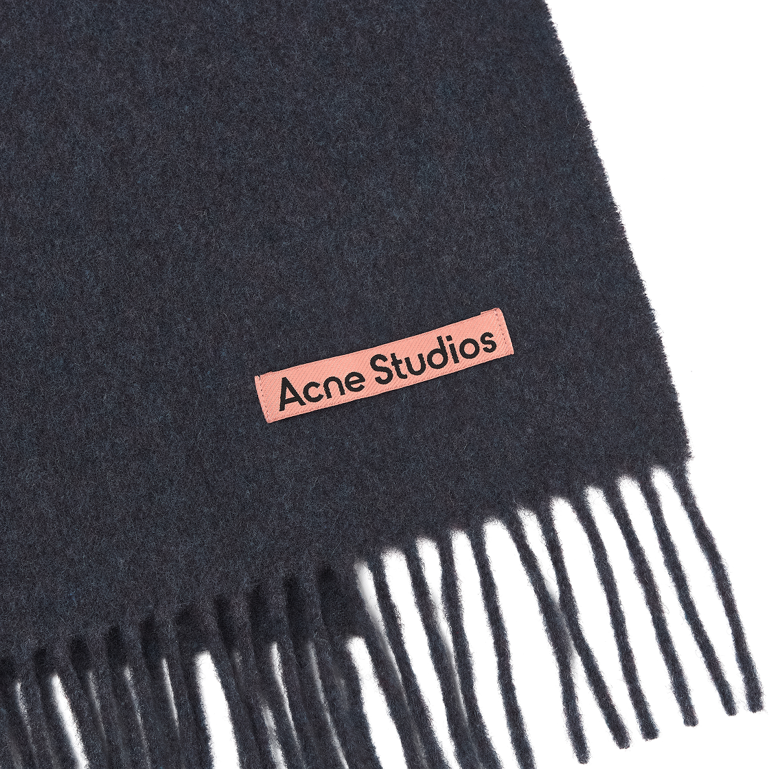 아크네 스튜디오 내로우 울 프린지 머플러 퍼플 멜란지(Acne Studios Narrow Wool Fringe Muffler Purple Melange) - 3