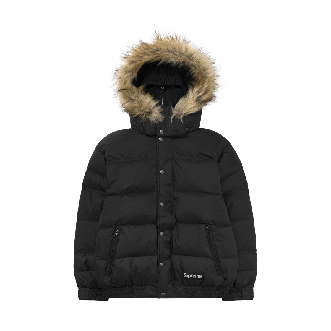 - Supreme Facemask 700-Fill Down Puffer Jacket Black - 25FW