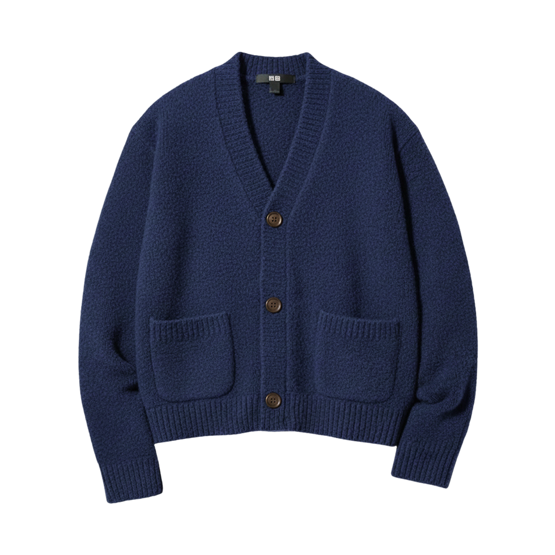 유니클로 수플레얀 숏 니트 가디건 블루 - JP(Uniqlo Souffle Yarn Short Knit Cardigan Blue - JP)