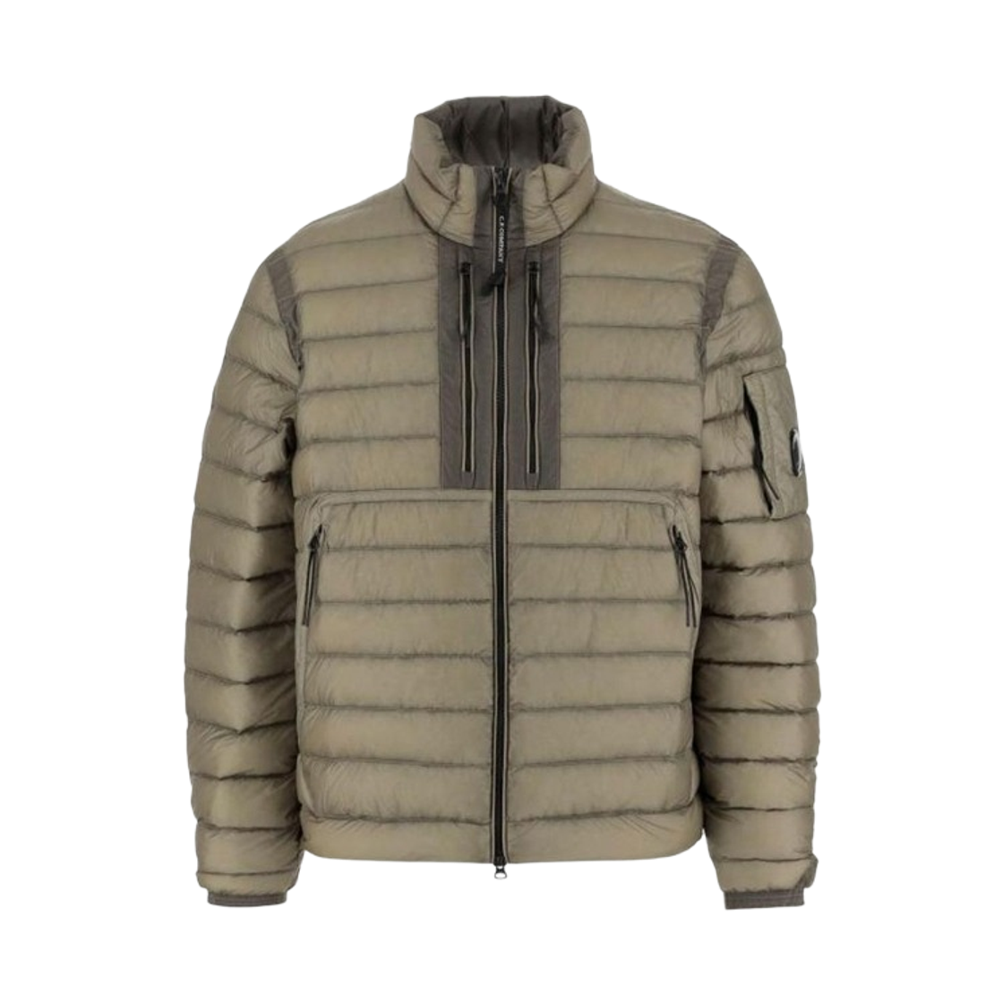 C.P. 컴퍼니 D.D. 쉘 미디엄 다운 자켓 아이비 그린 - 25FW(C.P. Company D.D. Shell Medium Down Jacket Ivy Green - 25FW)