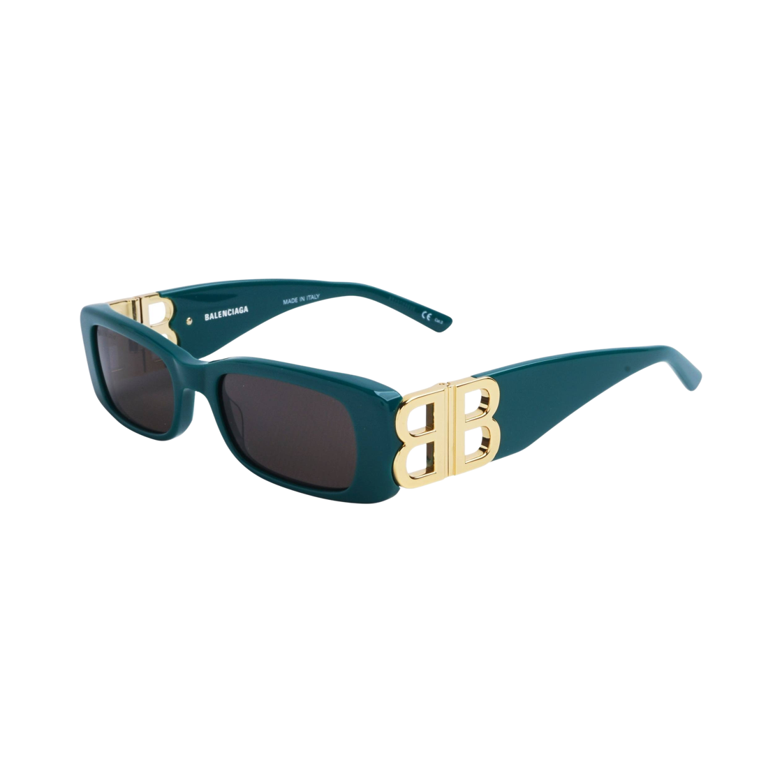 (W) 발렌시아가 다이내스티 렉탱글 선글라스 그린 그레이((W) Balenciaga Dynasty Rectangle Sunglasses Green Grey) - 2