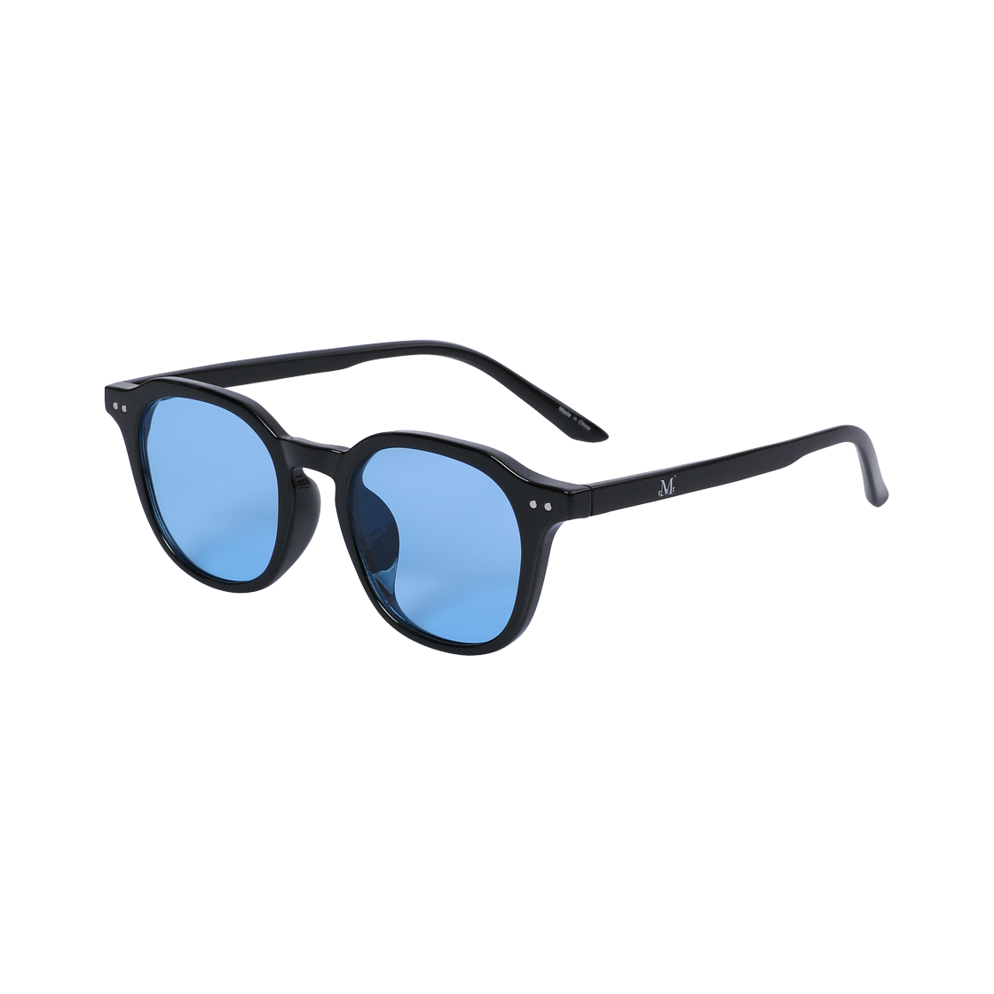 무센트 오르카 틴트 라운드 선글라스 남녀공용 (5컬러) 틴트 블루(MUCENT Orca Tint Round Sunglasses Unisex (5Color) Tint Blue)