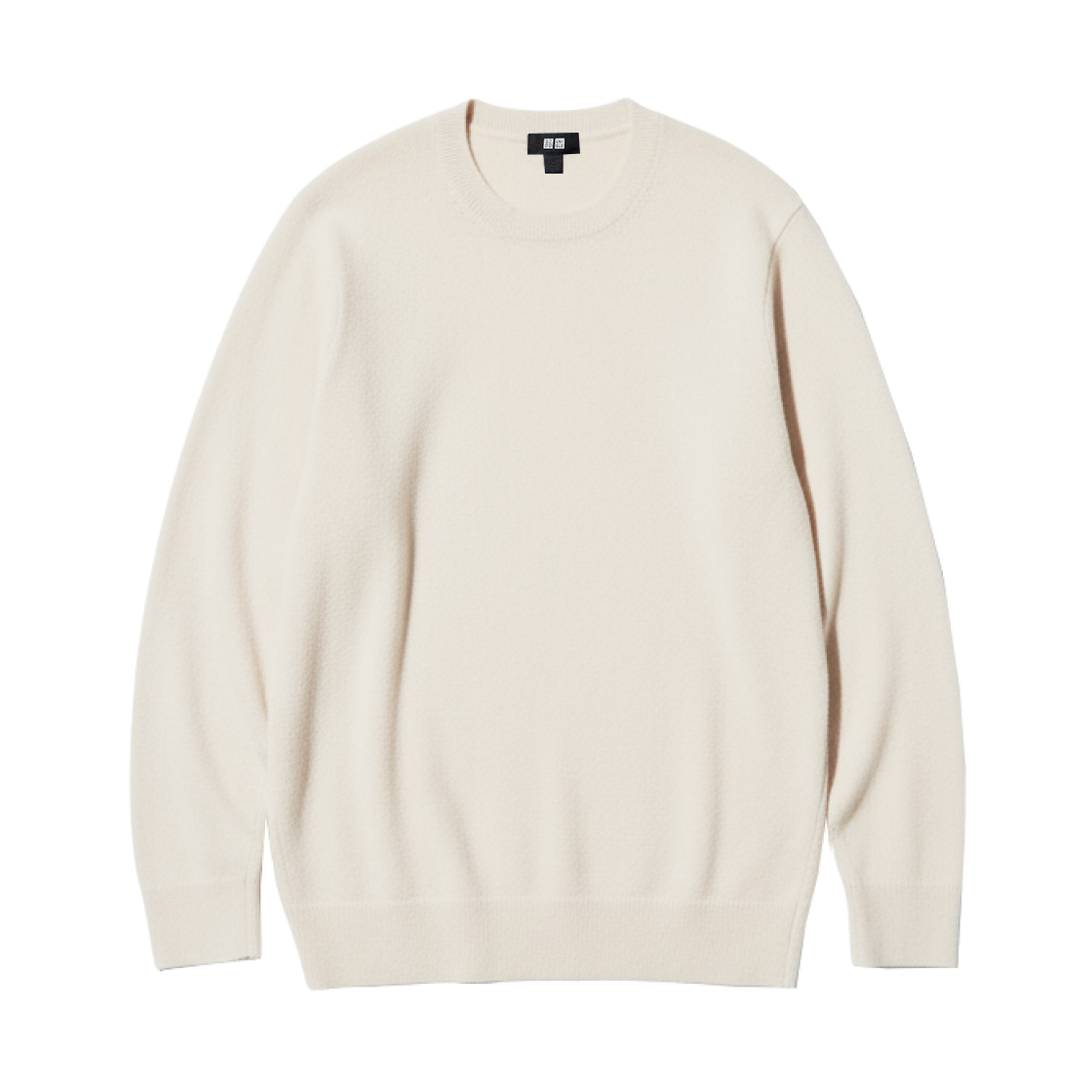유니클로 캐시미어 크루넥 스웨터 오프 화이트 - JP(Uniqlo Cashmere Crewneck Sweater Off White - JP)