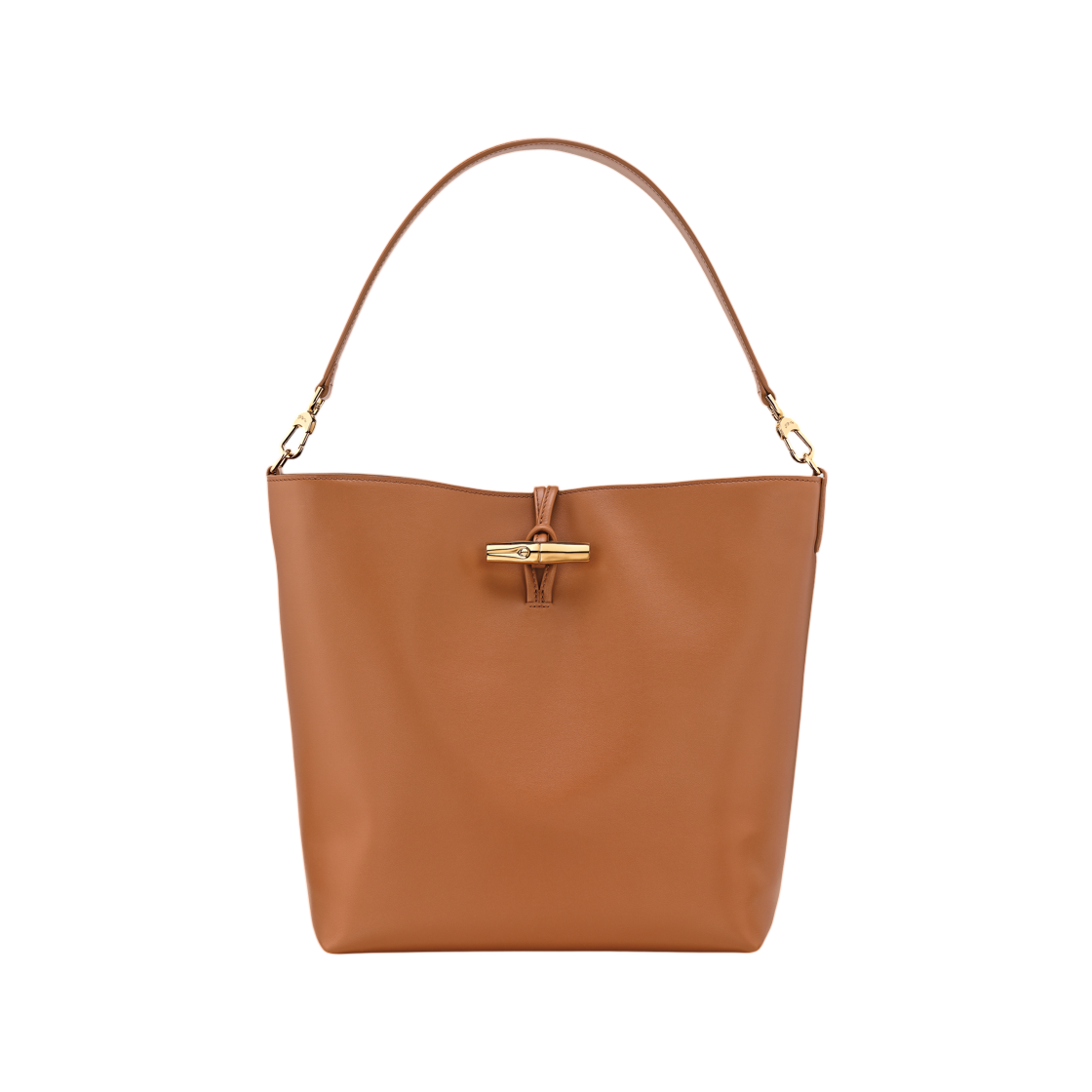 롱샴 르 로조 M 호보백 캐슈(Longchamp Le Roseau M Hobo Bag Cashew) - 1