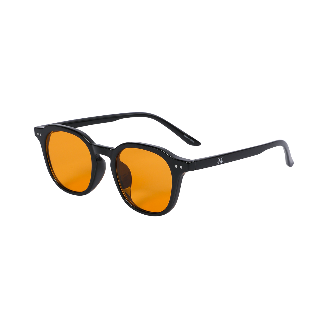 무센트 오르카 틴트 라운드 선글라스 남녀공용 (5컬러) 틴트 오렌지(MUCENT Orca Tint Round Sunglasses Unisex (5Color) Tint Orange)