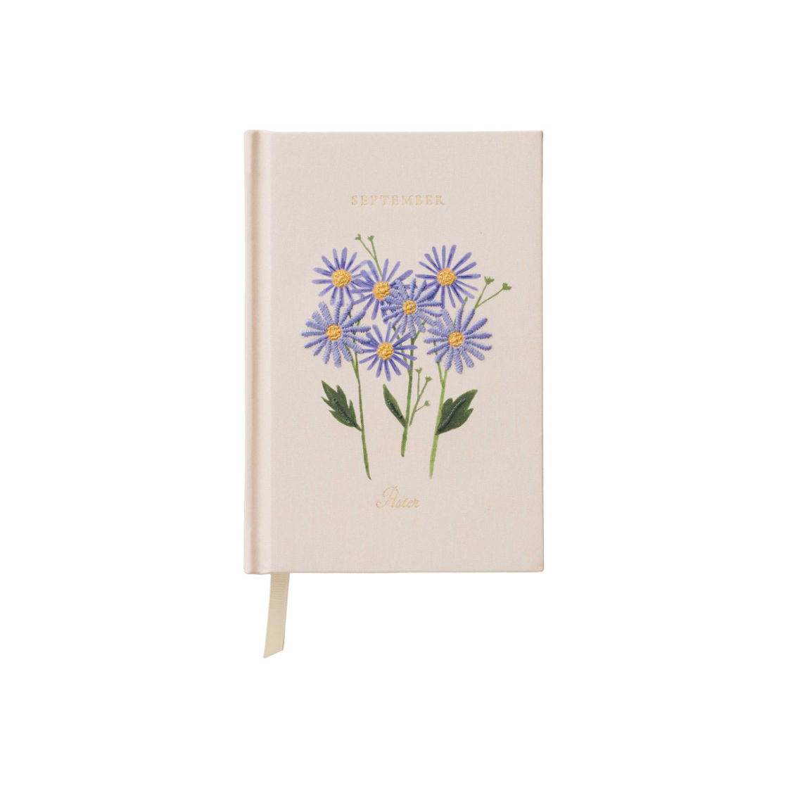 JNB009 RIFLE PAPER CO. Birth Month Mini Embroidered Journal September
