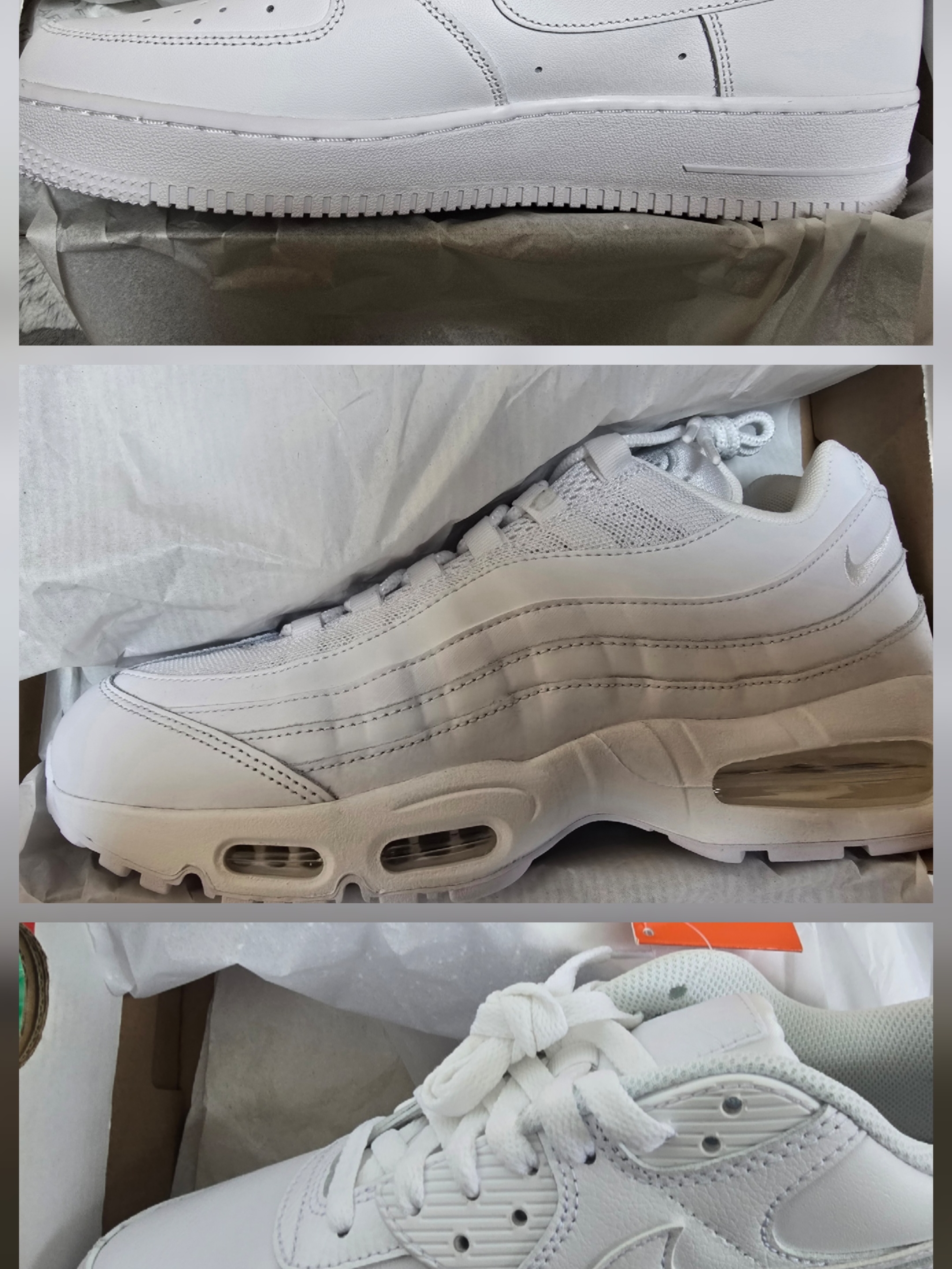 Nike Air Max 90 LTR Triple White 착용 스타일