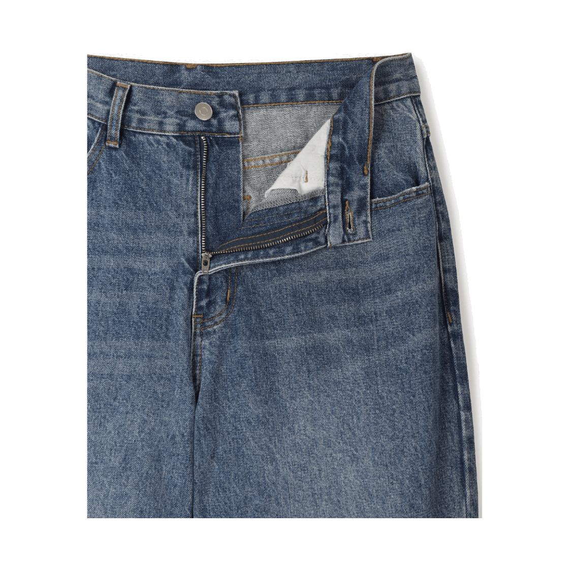 24/7 시리즈 커브드 와이드 데님 블루(24/7 series Curved Wide Denim Blue) - 6