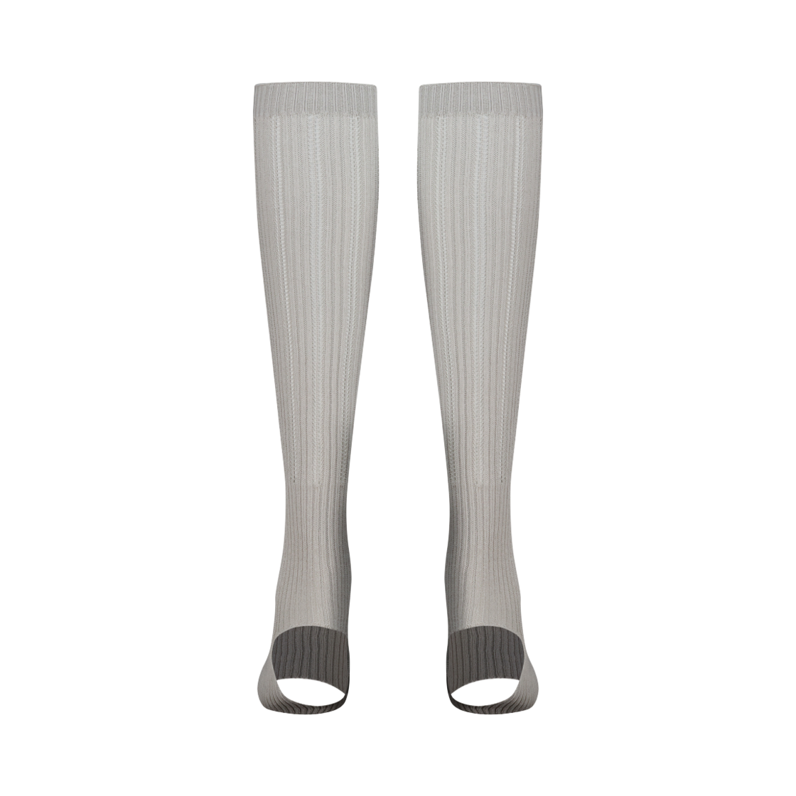 쥬키프 자외선 차단 레이스 삭스 라이트 그레이(Juukiff Sun Protecting Ankle Socks In Mixed Cotton Light Grey) - 3