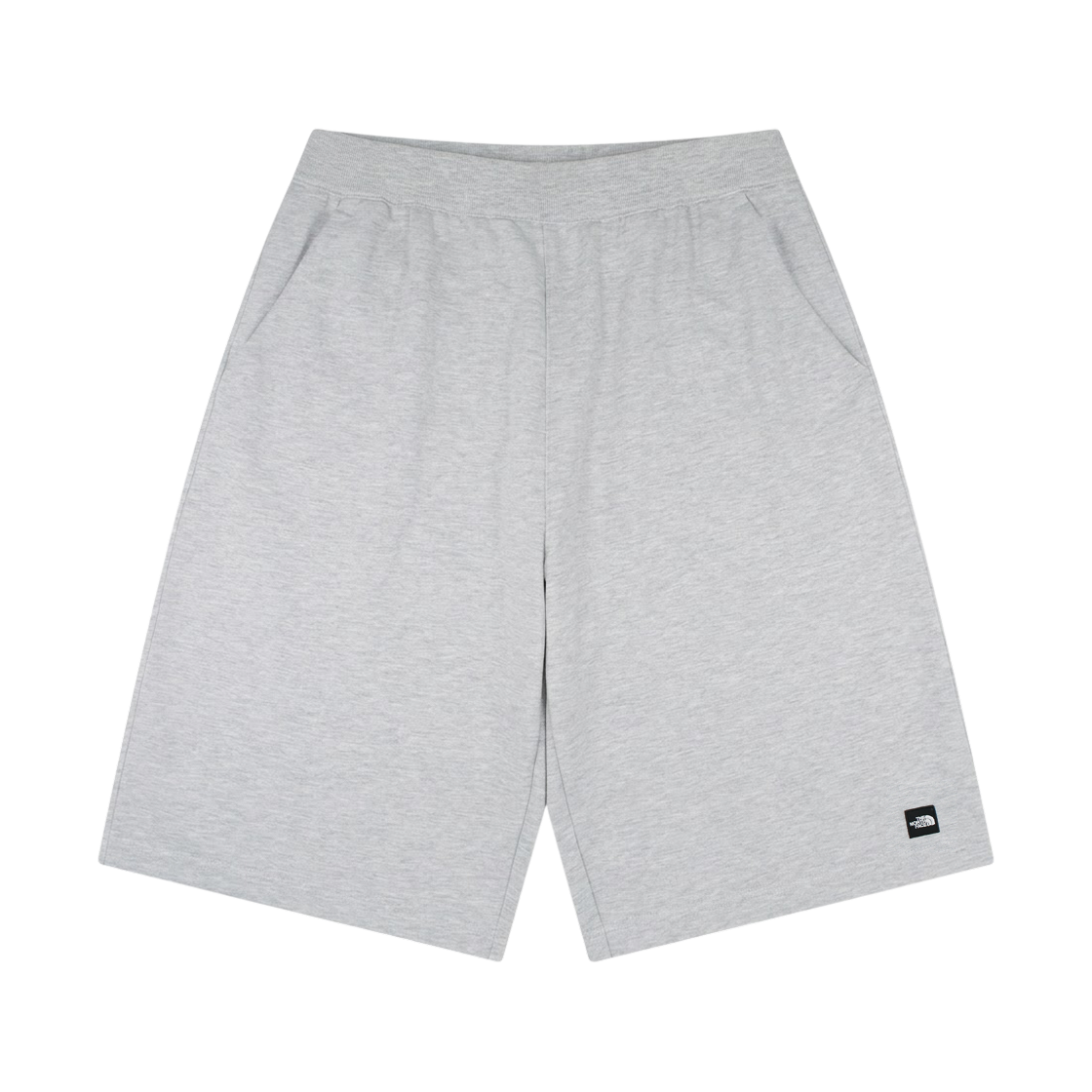NS6KS01K (W) The North Face White Label Sweatshorts Melange Grey - 26SS