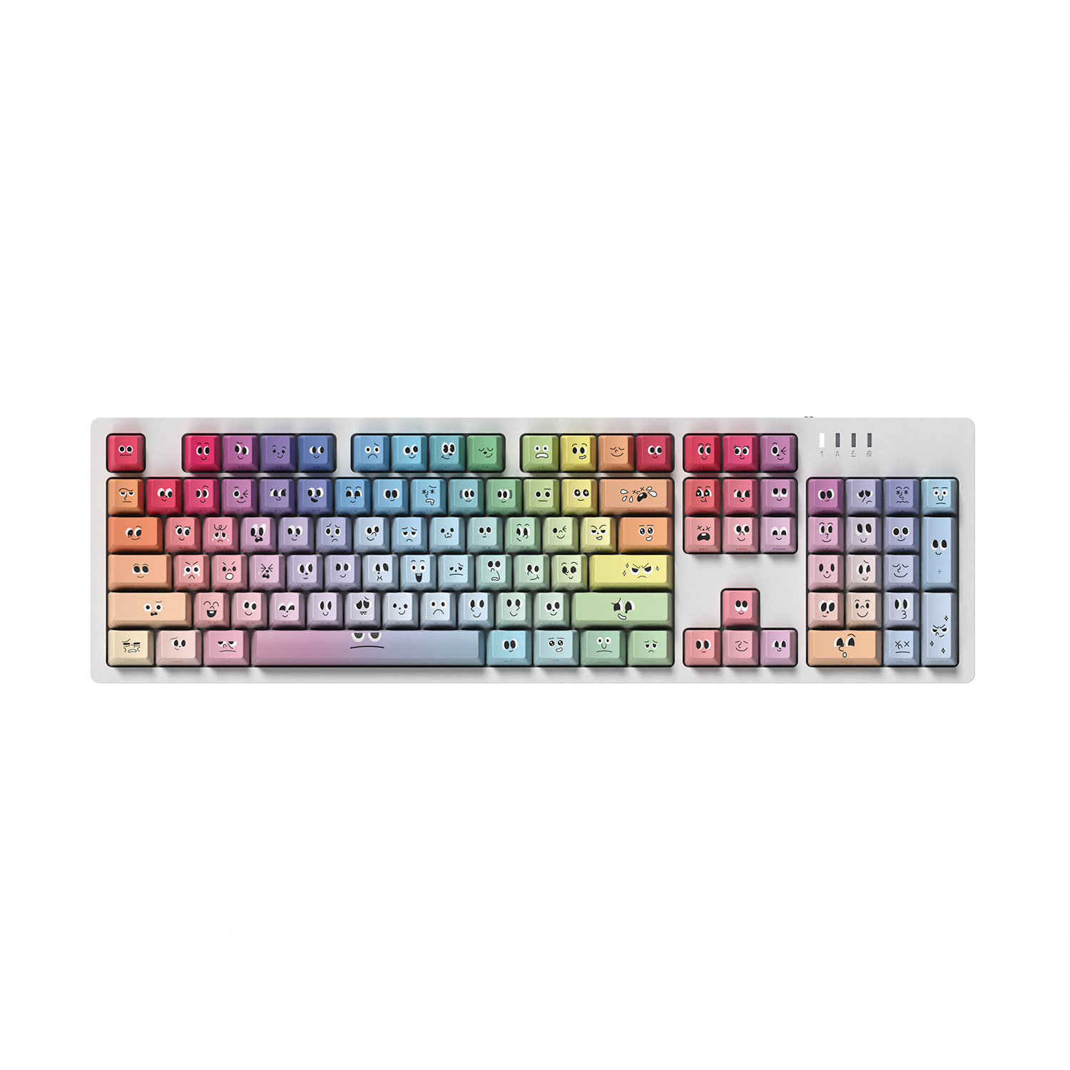 시이닷 와글바글 유선 LED 기계식 키보드(C.e.dot WagleBagle Wired LED Mechanical Keyboard)