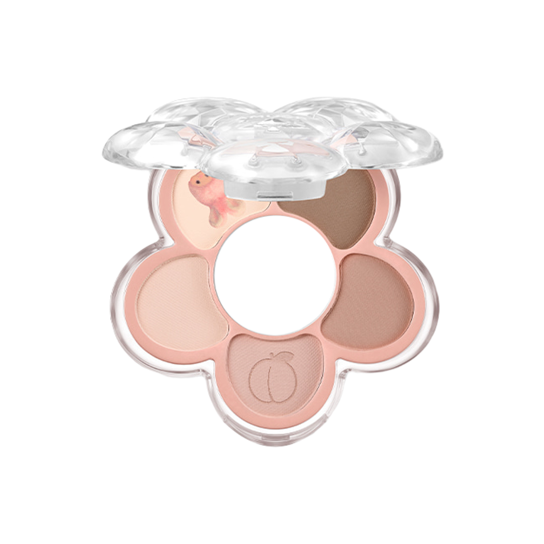 어뮤즈 x 몬치치 꽃 아이 팔레트 05 바닐라 브라운(Amuse x Monchhichi Flora Eye Palette 05 Vanilla Brown)