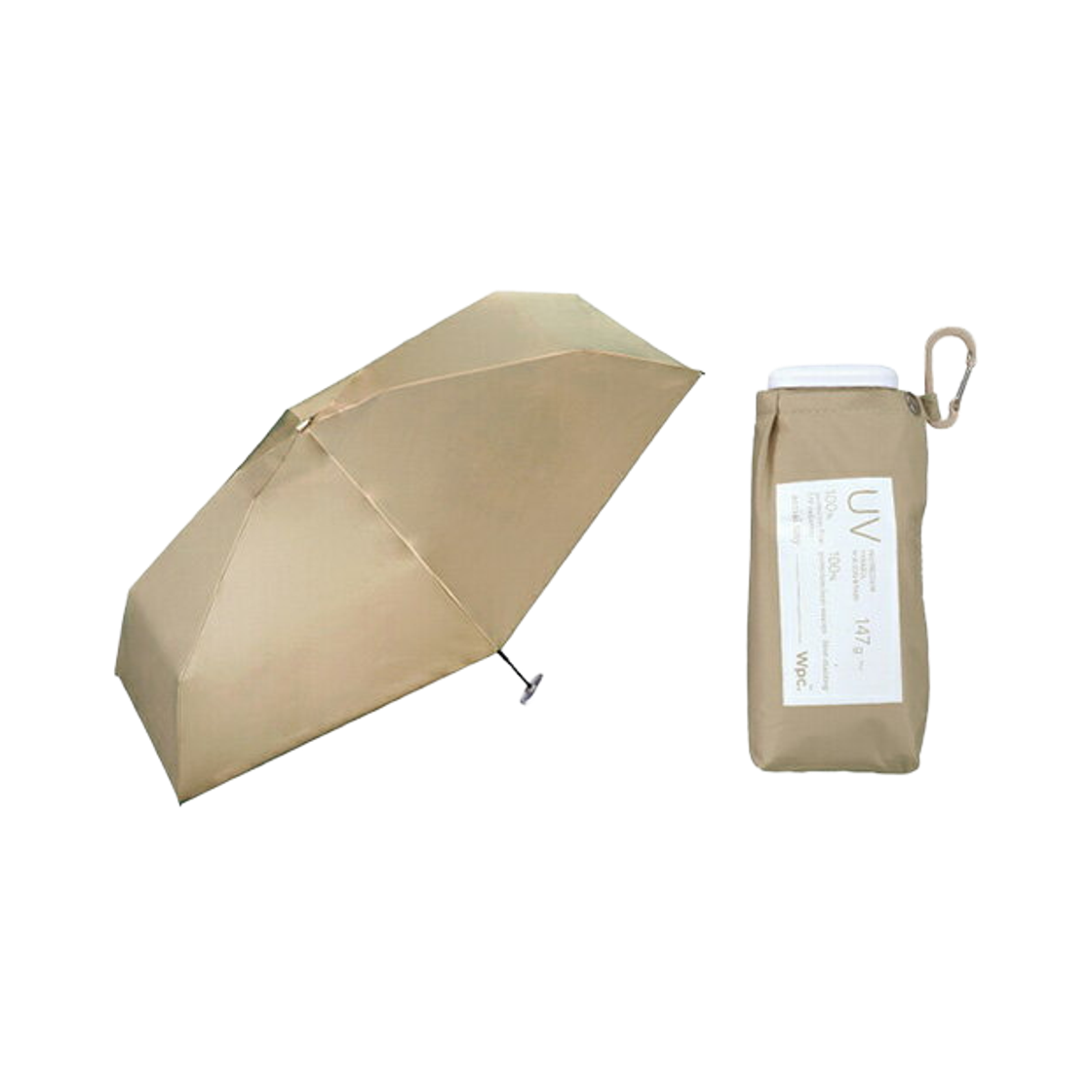 WPC UPF50+ UV 엄브렐라 모카(WPC UPF50+ UV Umbrella Mocha)