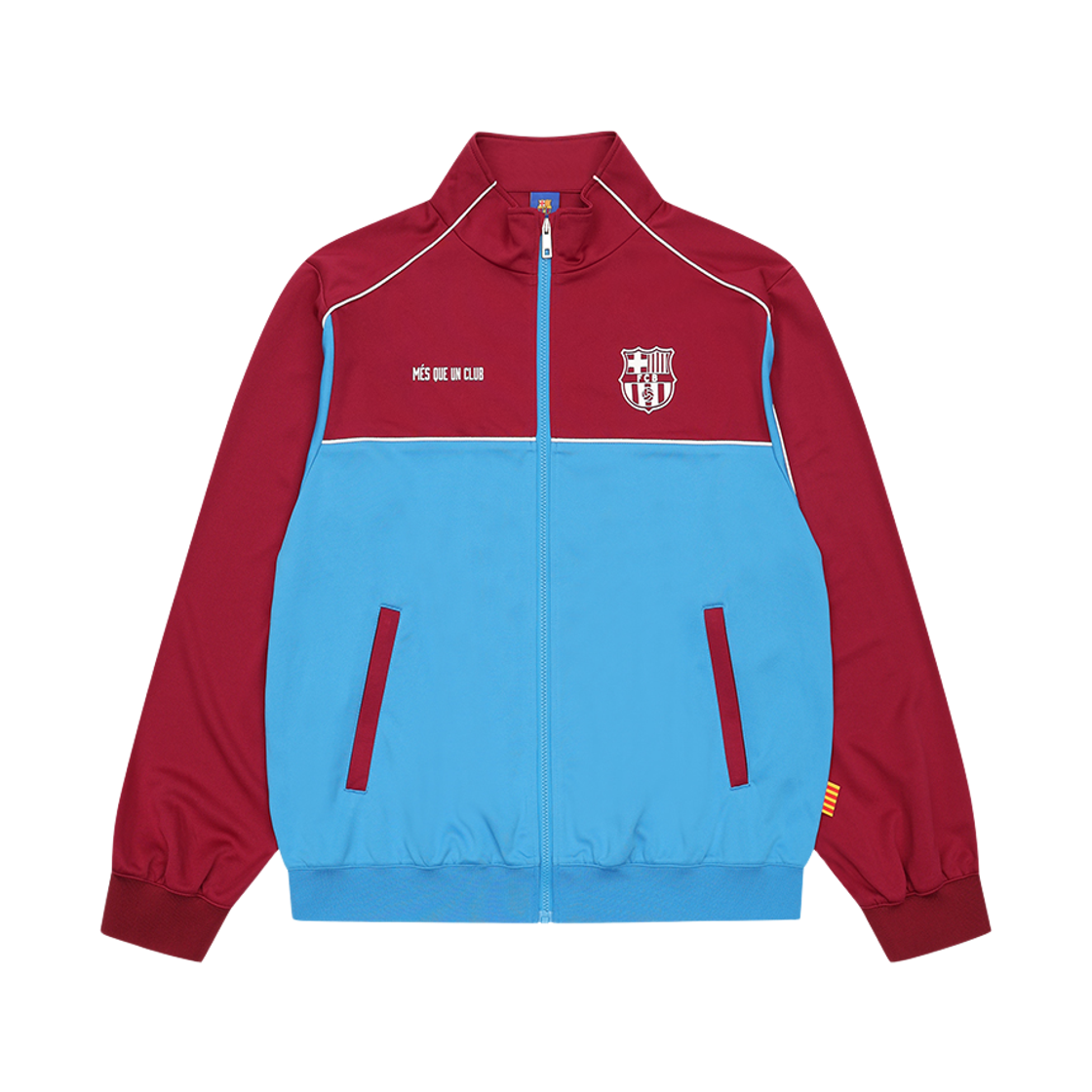 FC 바르셀로나 레트로 클럽 트랙 집업(FC BARCELONA Retro Club Track Zip-up) - 1