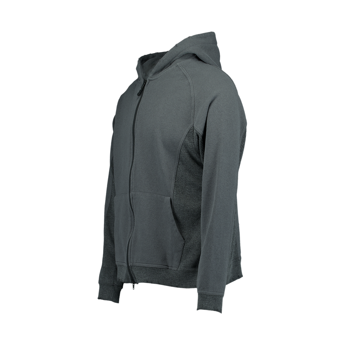 언더마이카 페이디드 테리 후드 집업 모스 그레이(Undermycar Faded Terry Zipped Hoodie Moss Gray) - 2