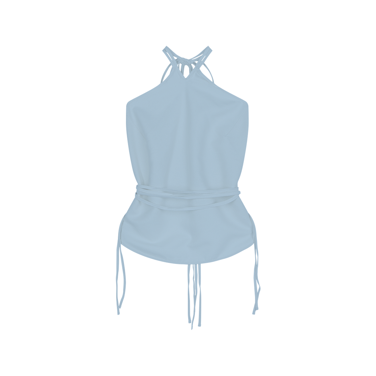 베이스레인지 우먼 마 탑 세리 블루 - 26SS(Baserange Women Mar Top Seri Blue - 26SS)