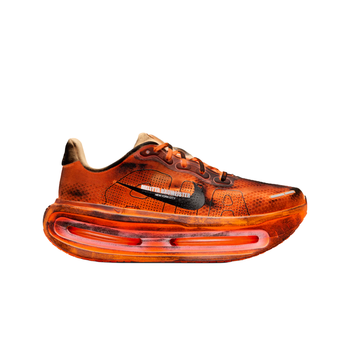 (W) 나이키 x 멜리타 바우마이스터 보메로 프리미엄 토탈 오렌지 앤 오렌지 초크((W) Nike x Melitta Baumeister Vomero Premium Total Orange and Orange Chalk) - 1