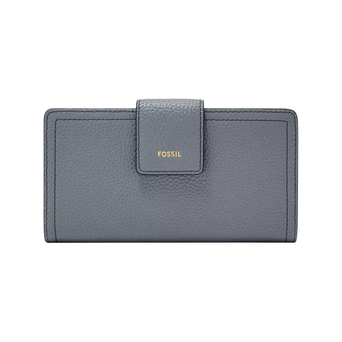 SL7830450 Fossil Logan RFID Tab Clutch Nostalgia Blue